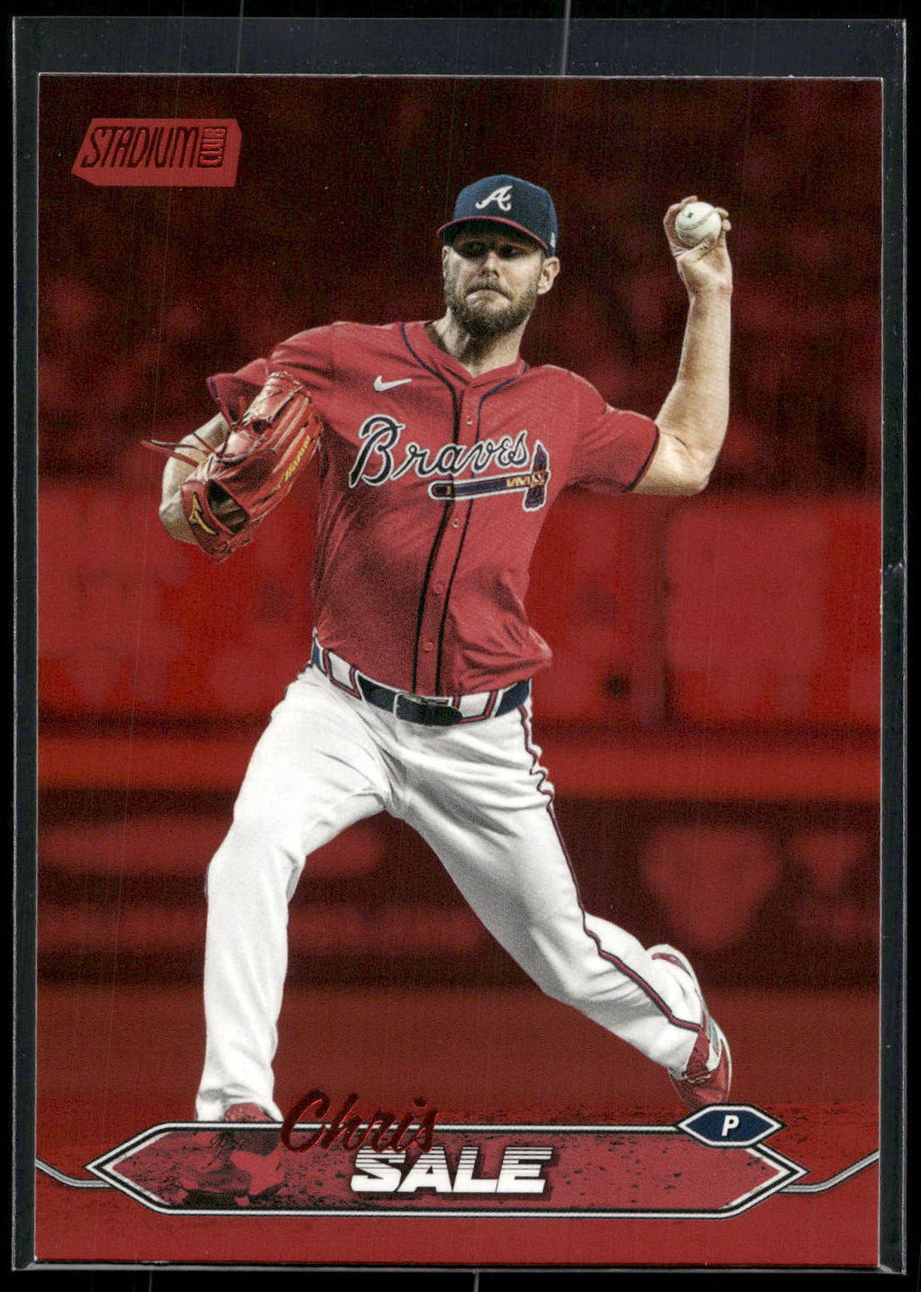 2024 Stadium Club #62 Chris Sale Red Foil