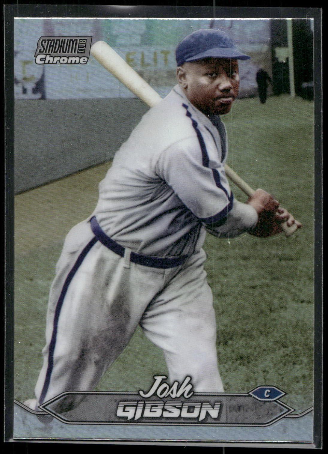2024 Stadium Club #107 Josh Gibson Chrome Refractors