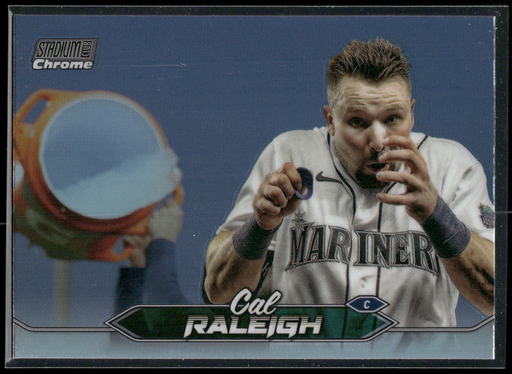 2024 Stadium Club #247 Cal Raleigh Chrome Refractors