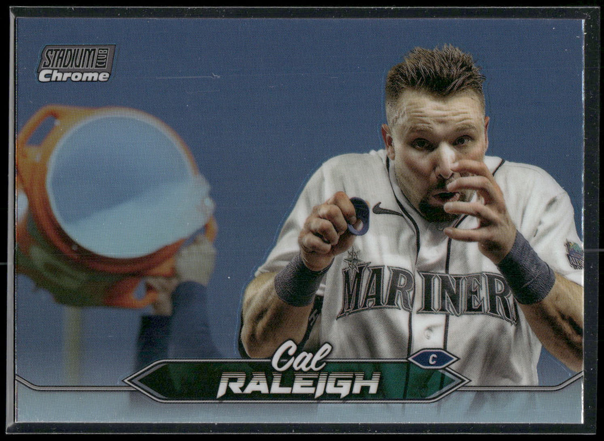 2024 Stadium Club #247 Cal Raleigh Chrome Refractors