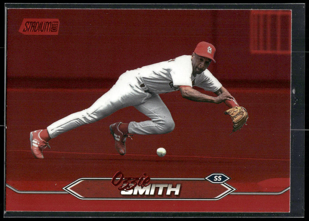 2024 Stadium Club #294 Ozzie Smith Red Foil