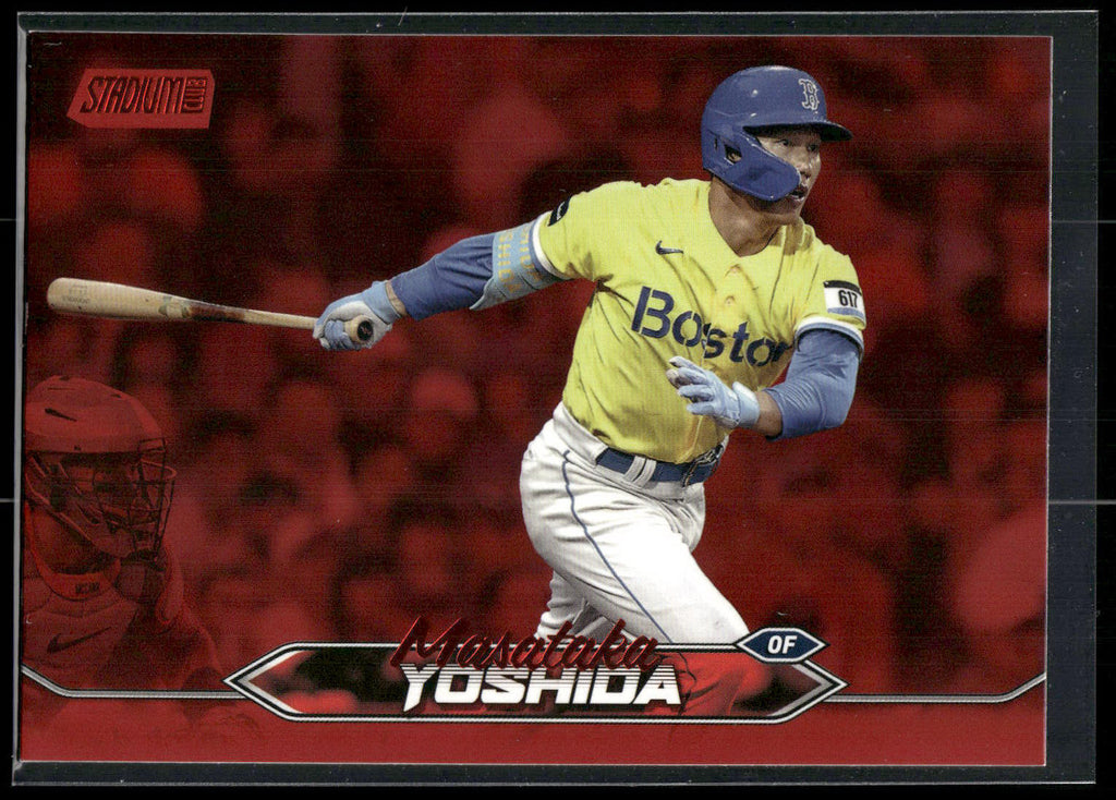 2024 Stadium Club #96 Masataka Yoshida Red Foil