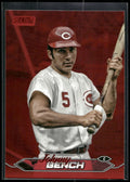 2024 Stadium Club #75 Johnny Bench Red Foil