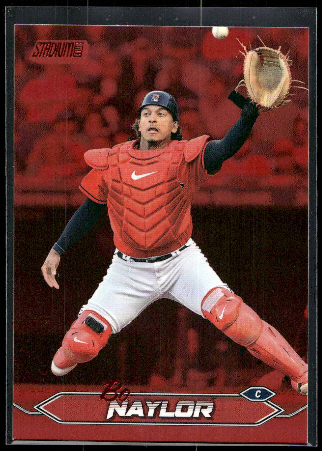 2024 Stadium Club #38 Bo Naylor Red Foil