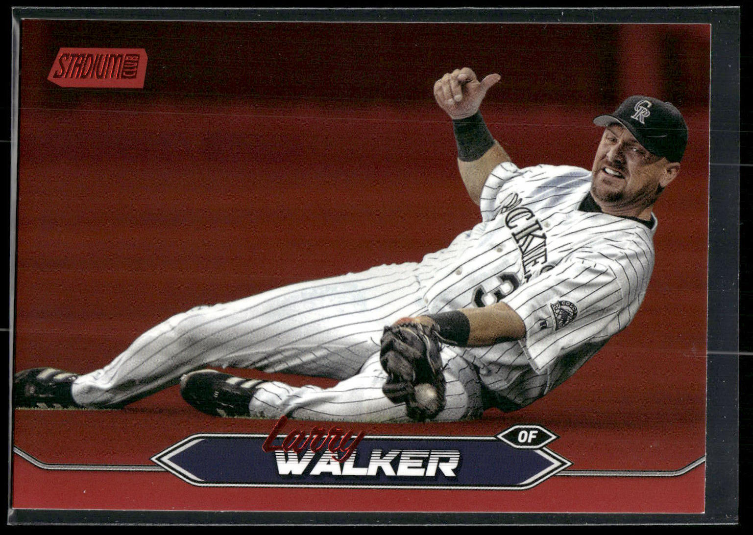 2024 Stadium Club #180 Larry Walker Red Foil