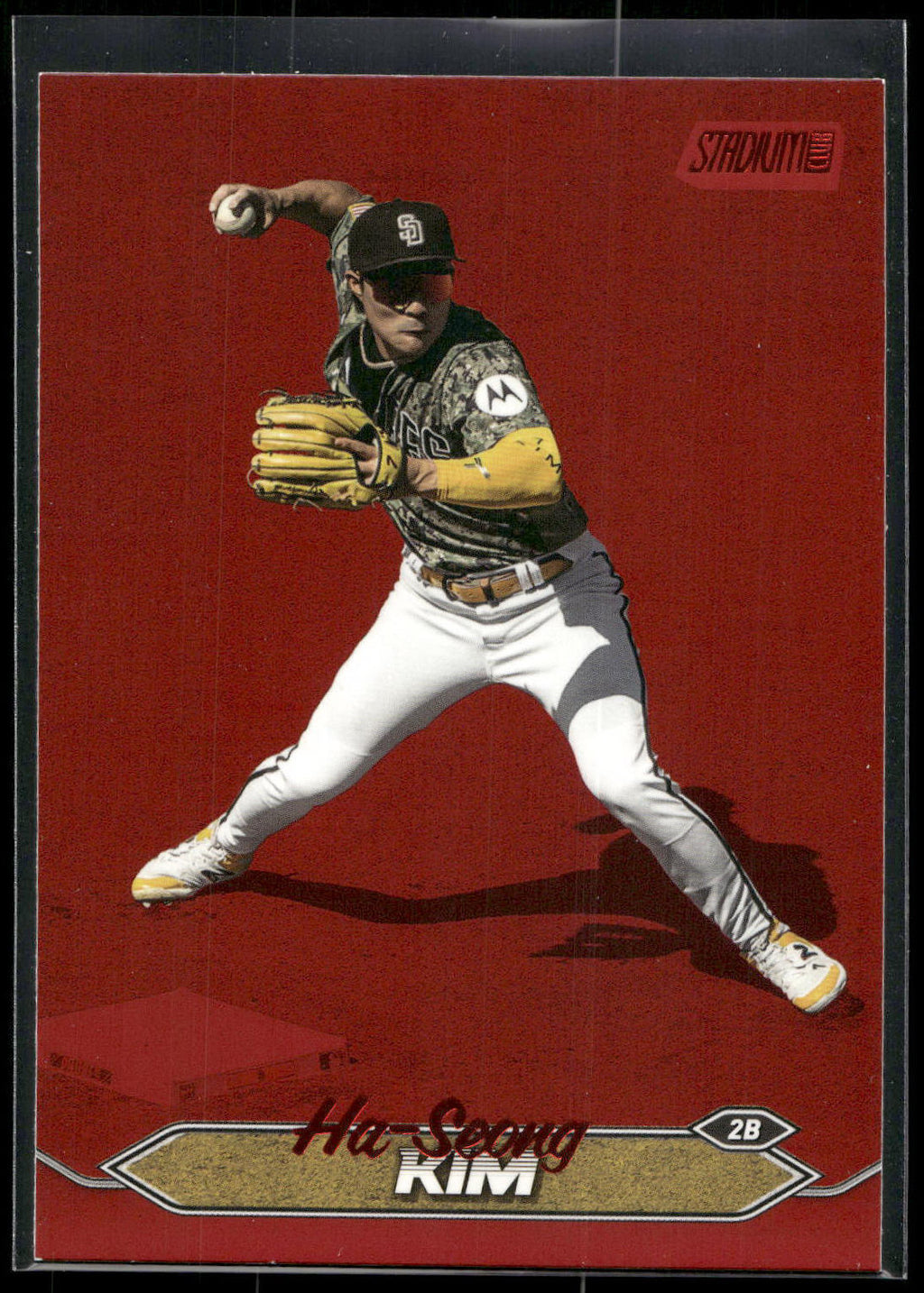 2024 Stadium Club #204 Ha-Seong Kim Red Foil
