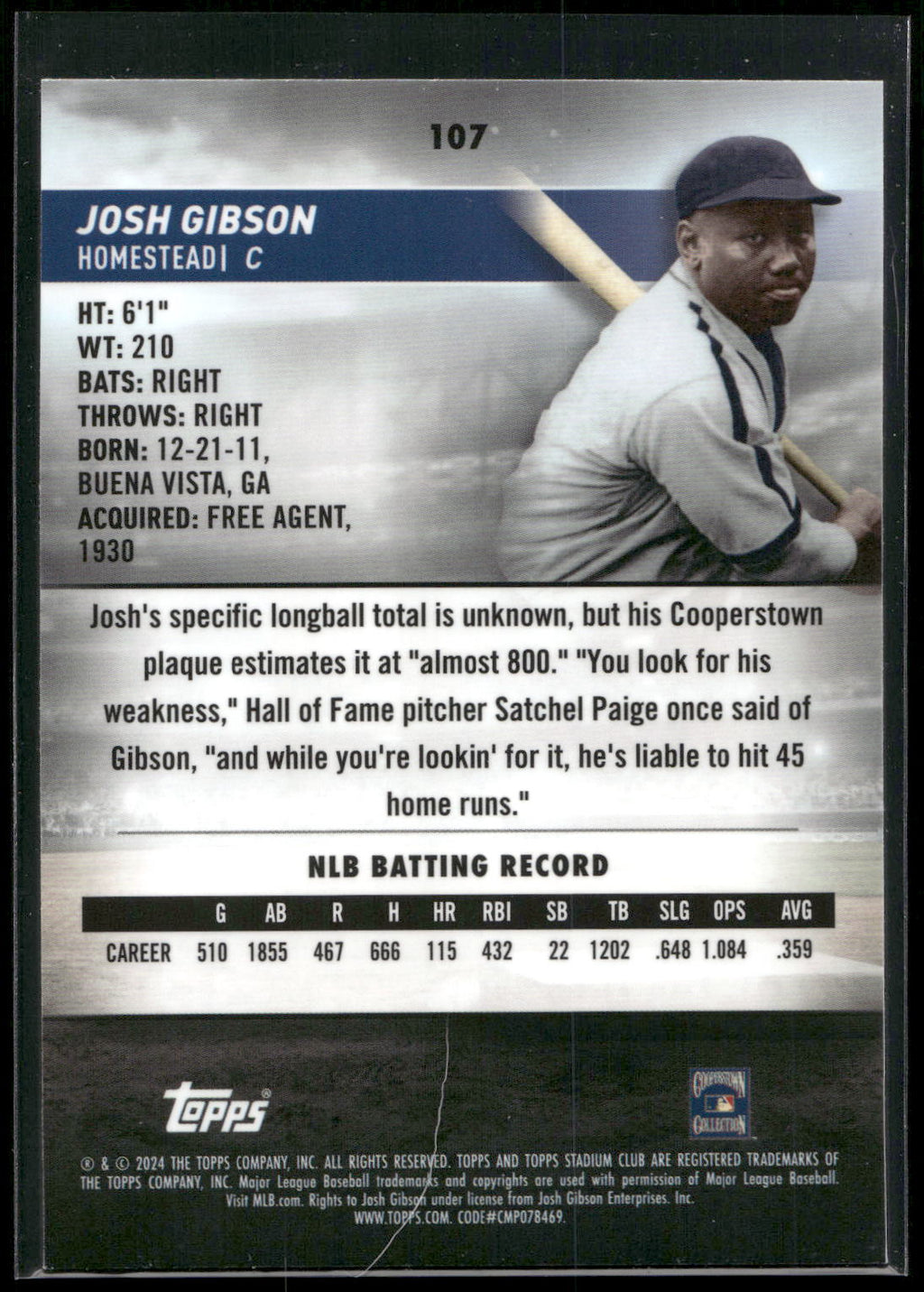 2024 Stadium Club #21 Wade Boggs Chrome