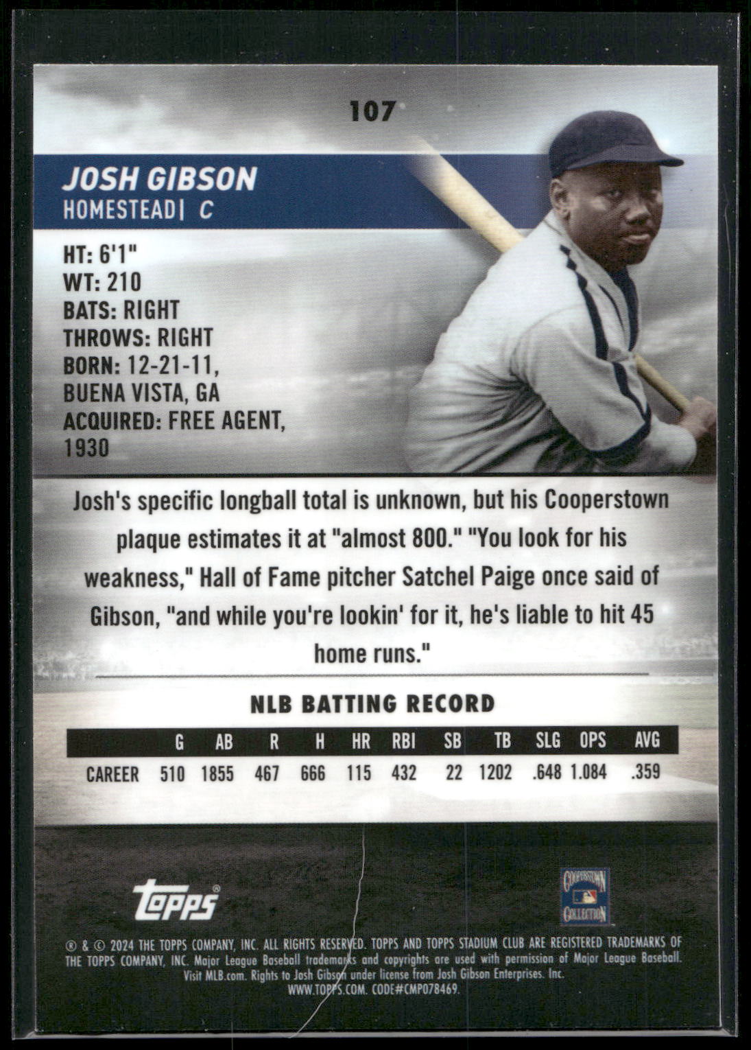 2024 Stadium Club #21 Wade Boggs Chrome