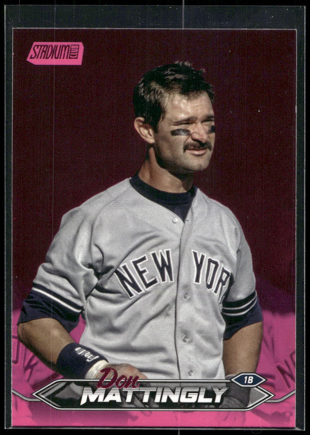 2024 Stadium Club #198 Don Mattingly Pink Foil