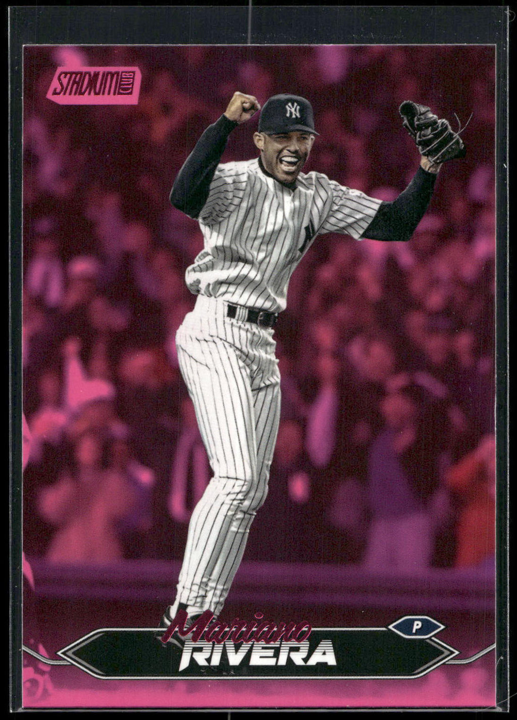 2024 Stadium Club #101 Mariano Rivera Pink Foil