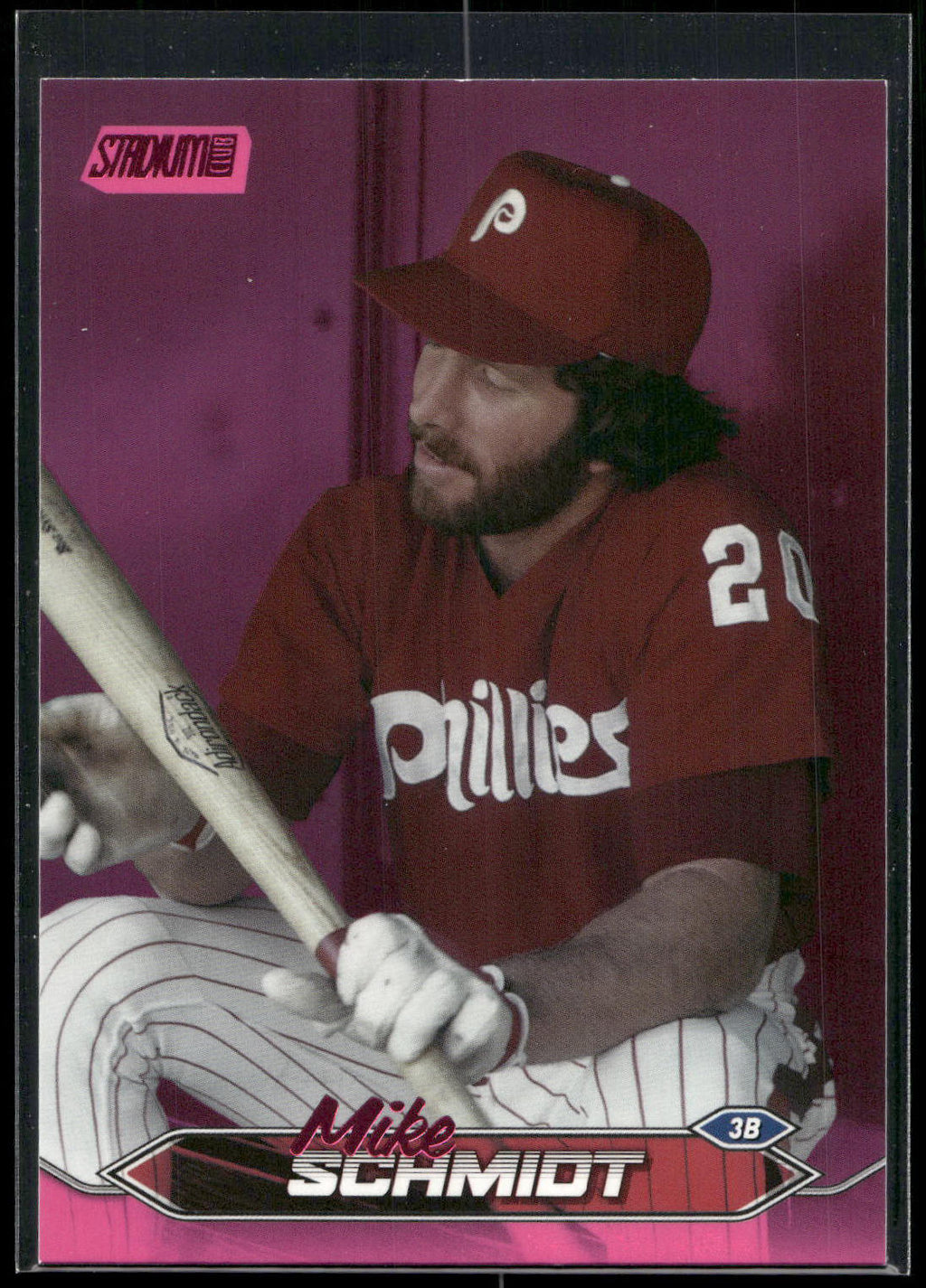 2024 Stadium Club #260 Mike Schmidt Pink Foil