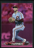 2024 Stadium Club #234 Trea Turner Pink Foil