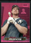 2024 Stadium Club #263 Mark McGwire Pink Foil