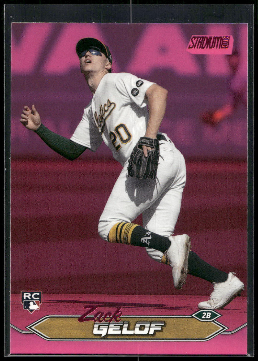2024 Stadium Club #281 Zack Gelof Pink Foil