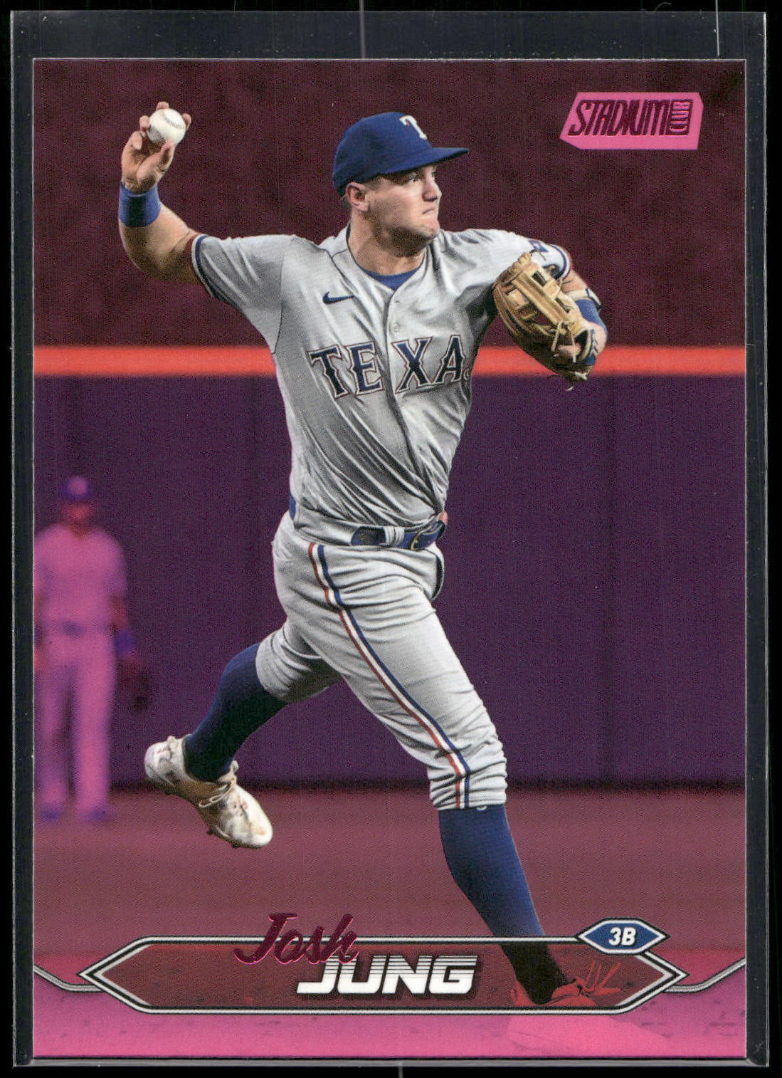 2024 Stadium Club #243 Josh Jung Pink Foil