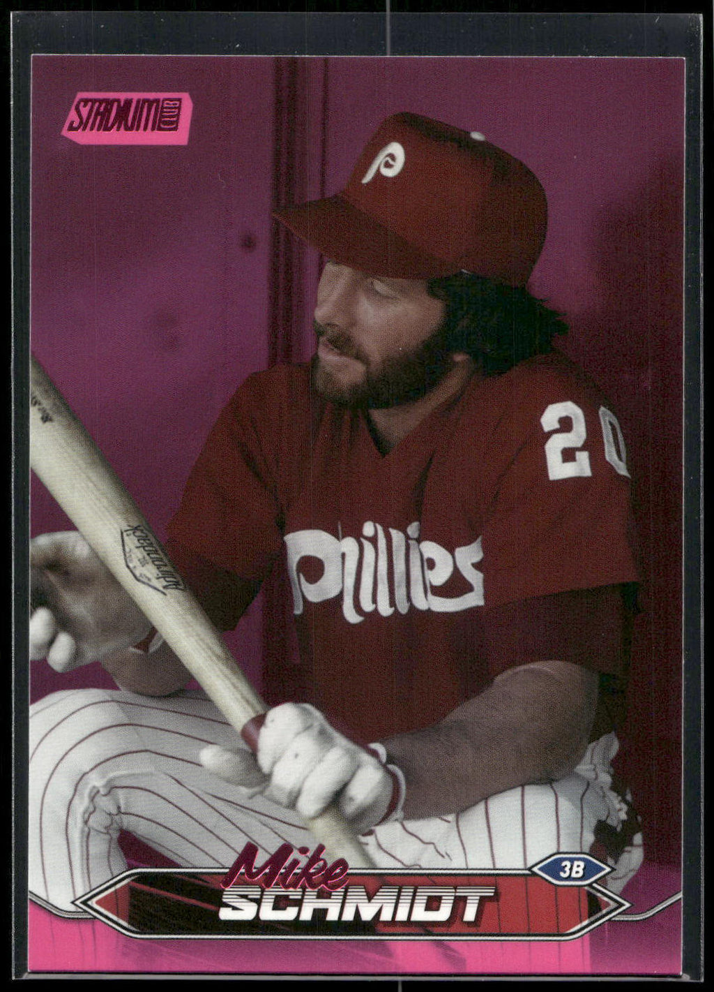 2024 Stadium Club #260 Mike Schmidt Pink Foil