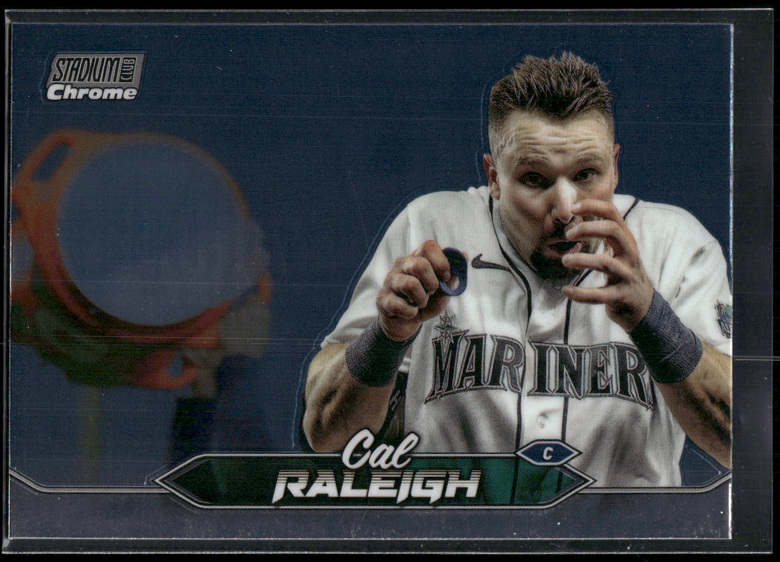 2024 Stadium Club #247 Cal Raleigh Chrome