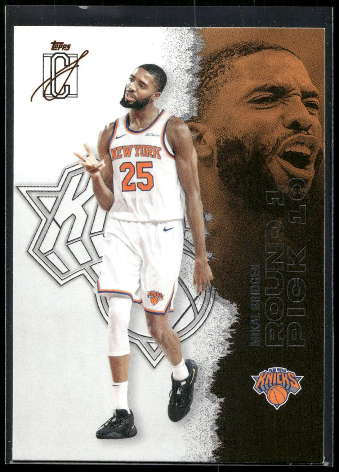 2025-26 Topps Signature Class #84 Mikal Bridges