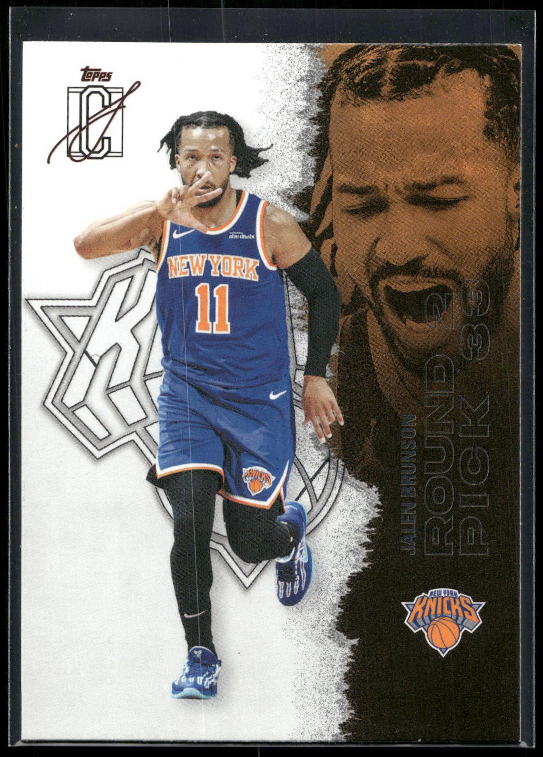 2025-26 Topps Signature Class #58 Jalen Brunson
