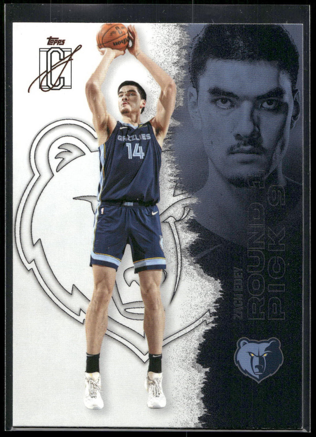 2025-26 Topps Signature Class #23 Zach Edey