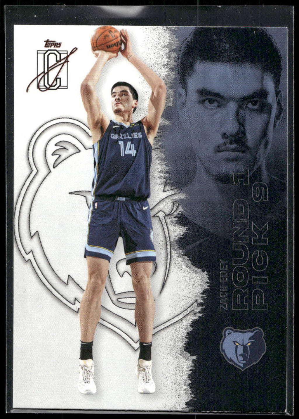 2025-26 Topps Signature Class #23 Zach Edey