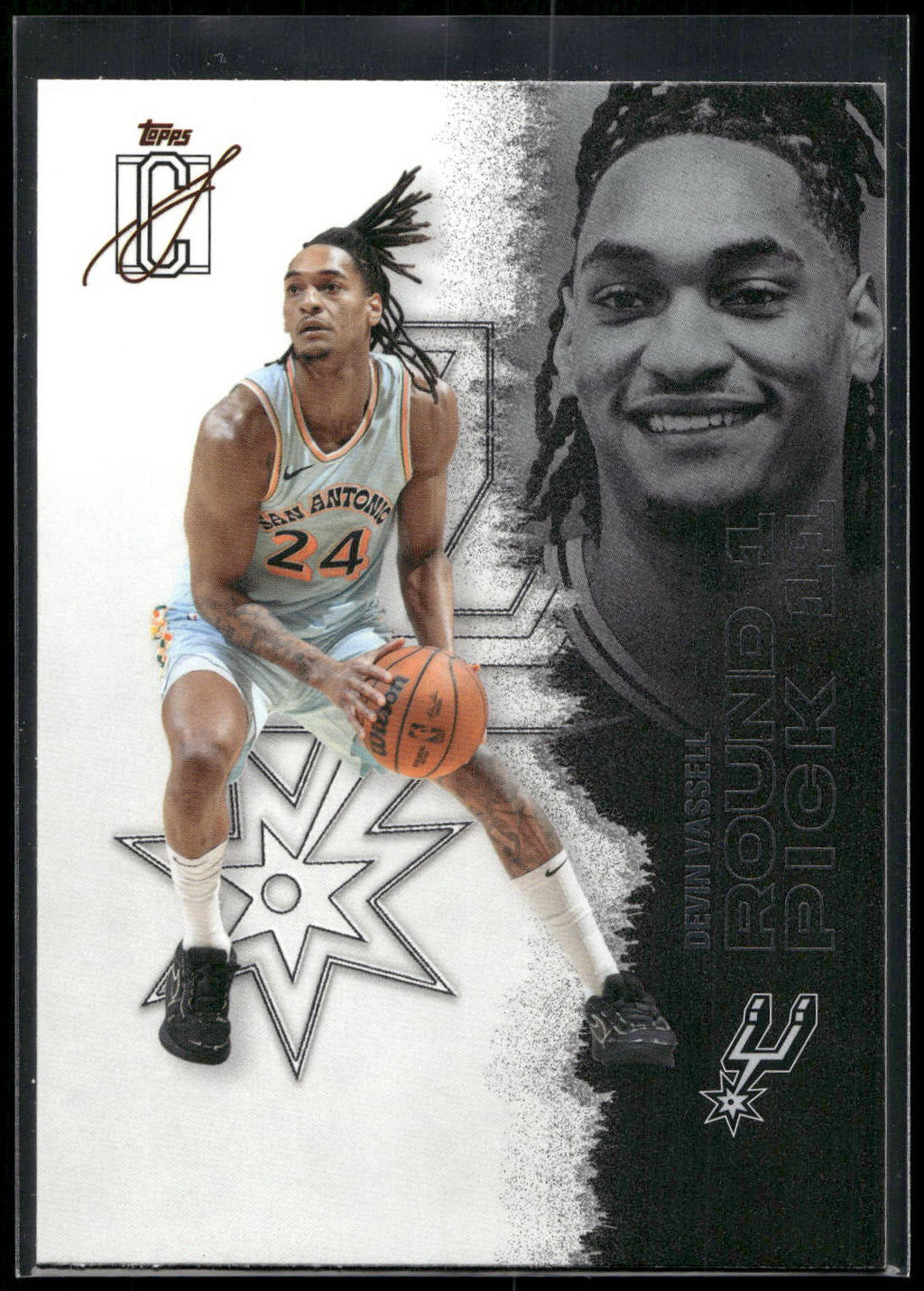 2025-26 Topps Signature Class #34 Devin Vassell