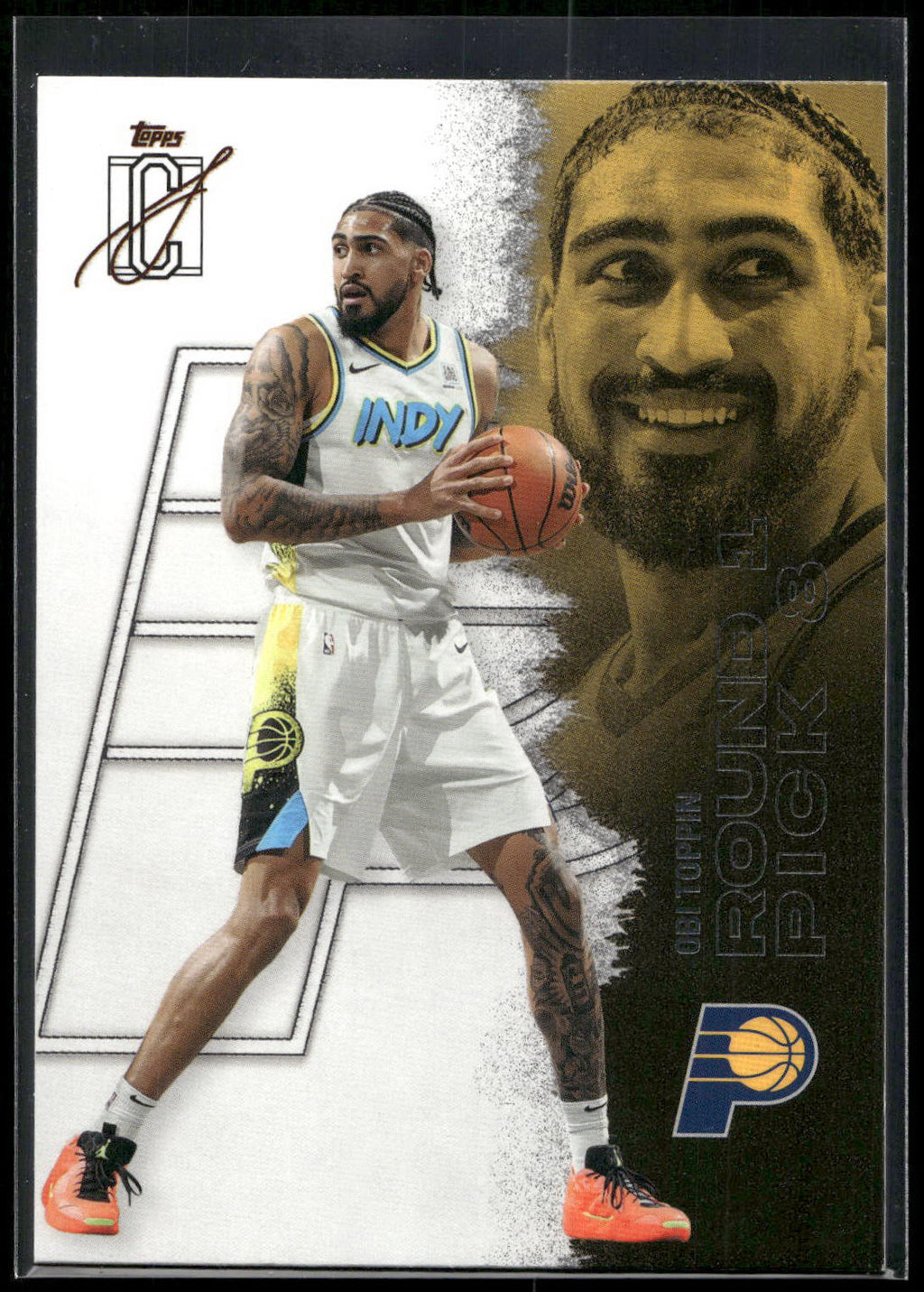 2025-26 Topps Signature Class #33 Obi Toppin