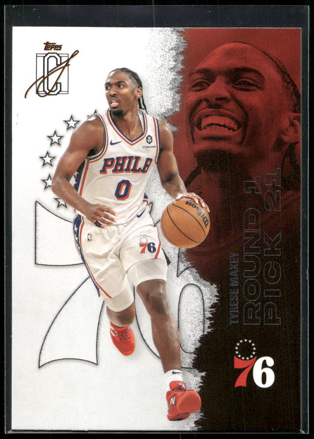 2025-26 Topps Signature Class #18 Tyrese Maxey