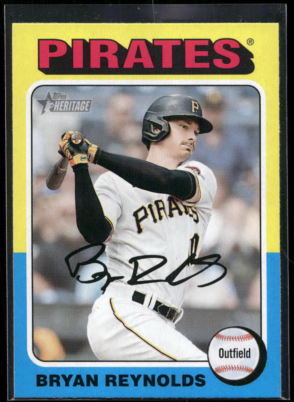 2024 Topps Heritage #458 Bryan Reynolds