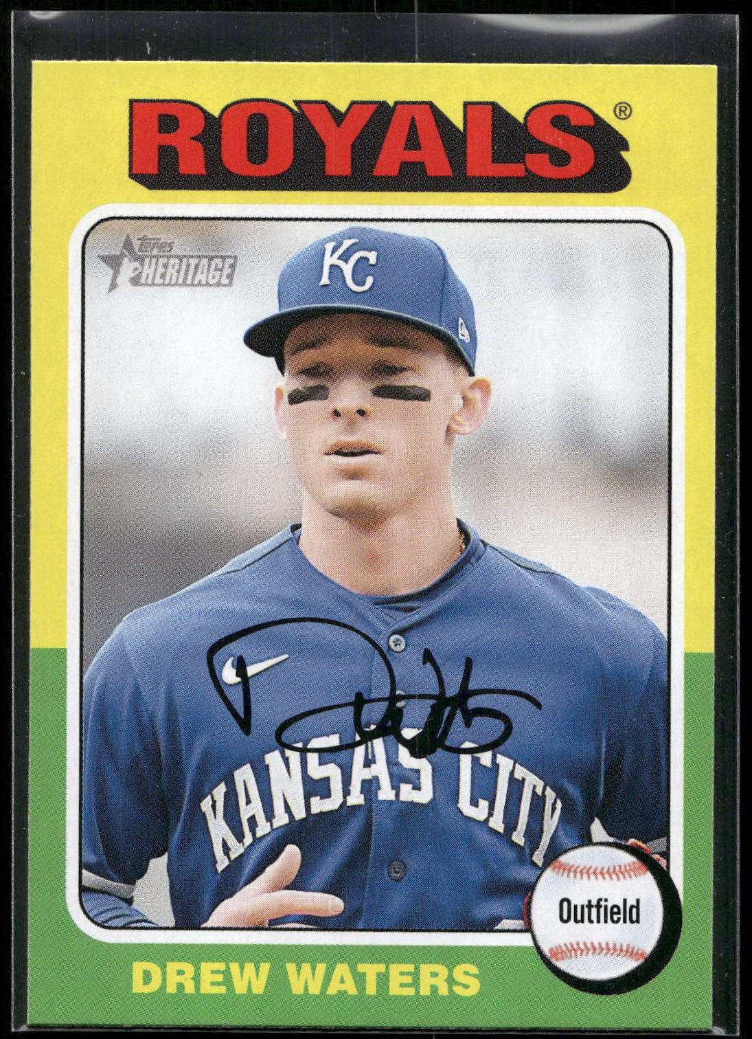 2024 Topps Heritage #323 Drew Waters