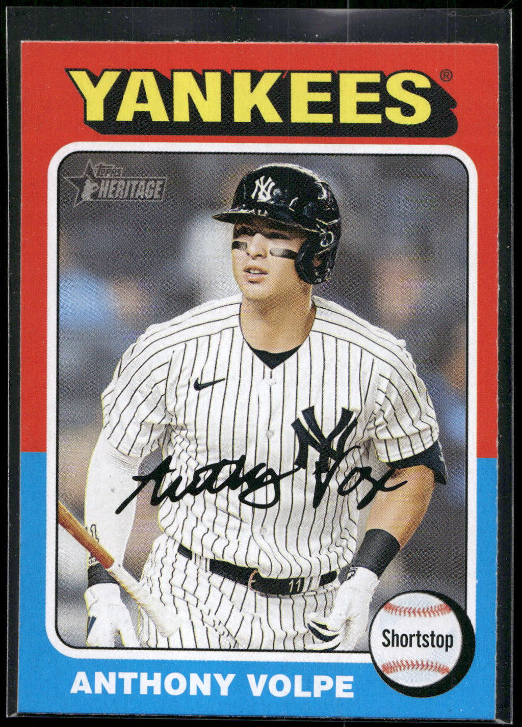2024 Topps Heritage #282 Anthony Volpe