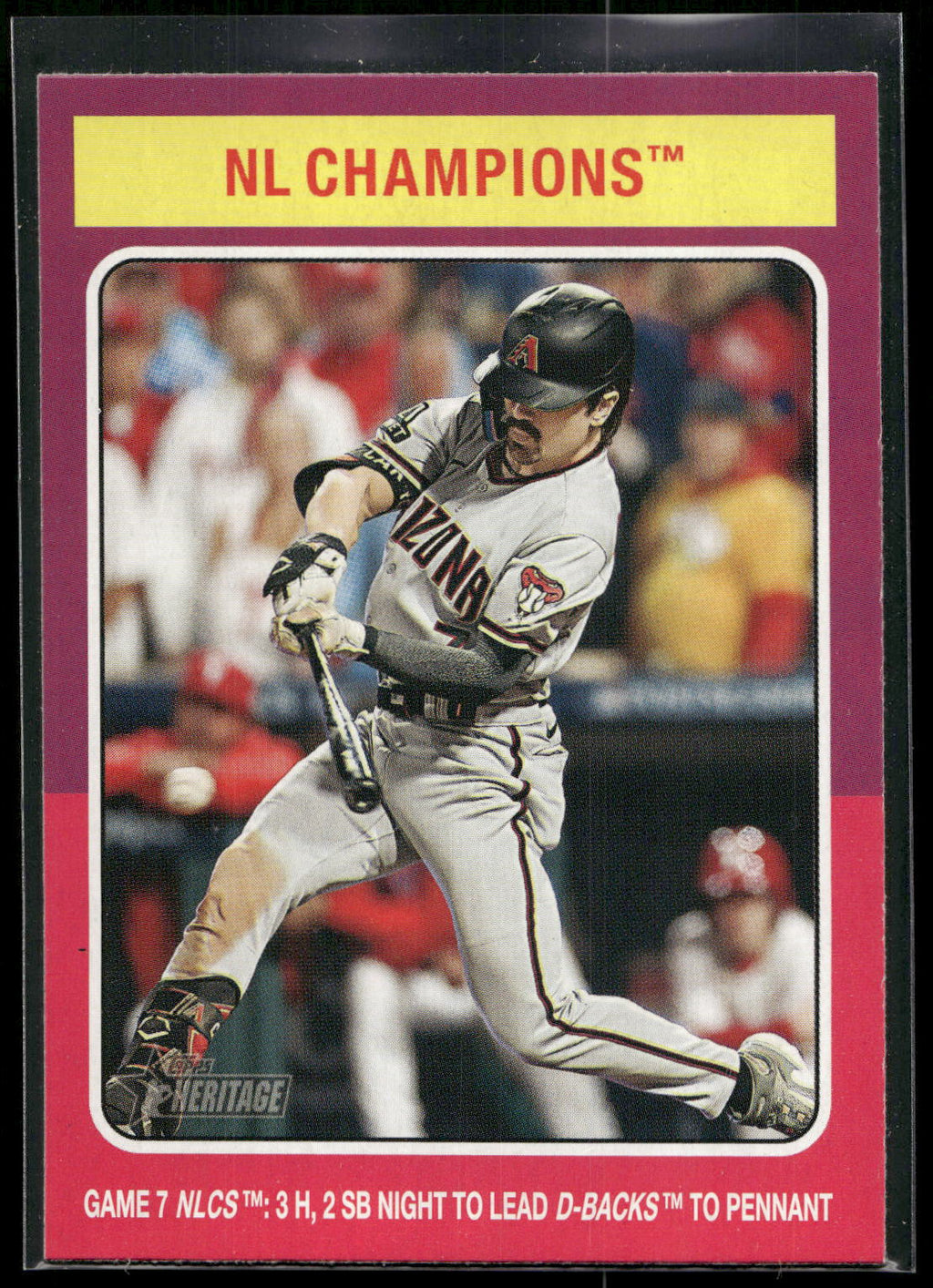 2024 Topps Heritage #459 NL Champions NLCS