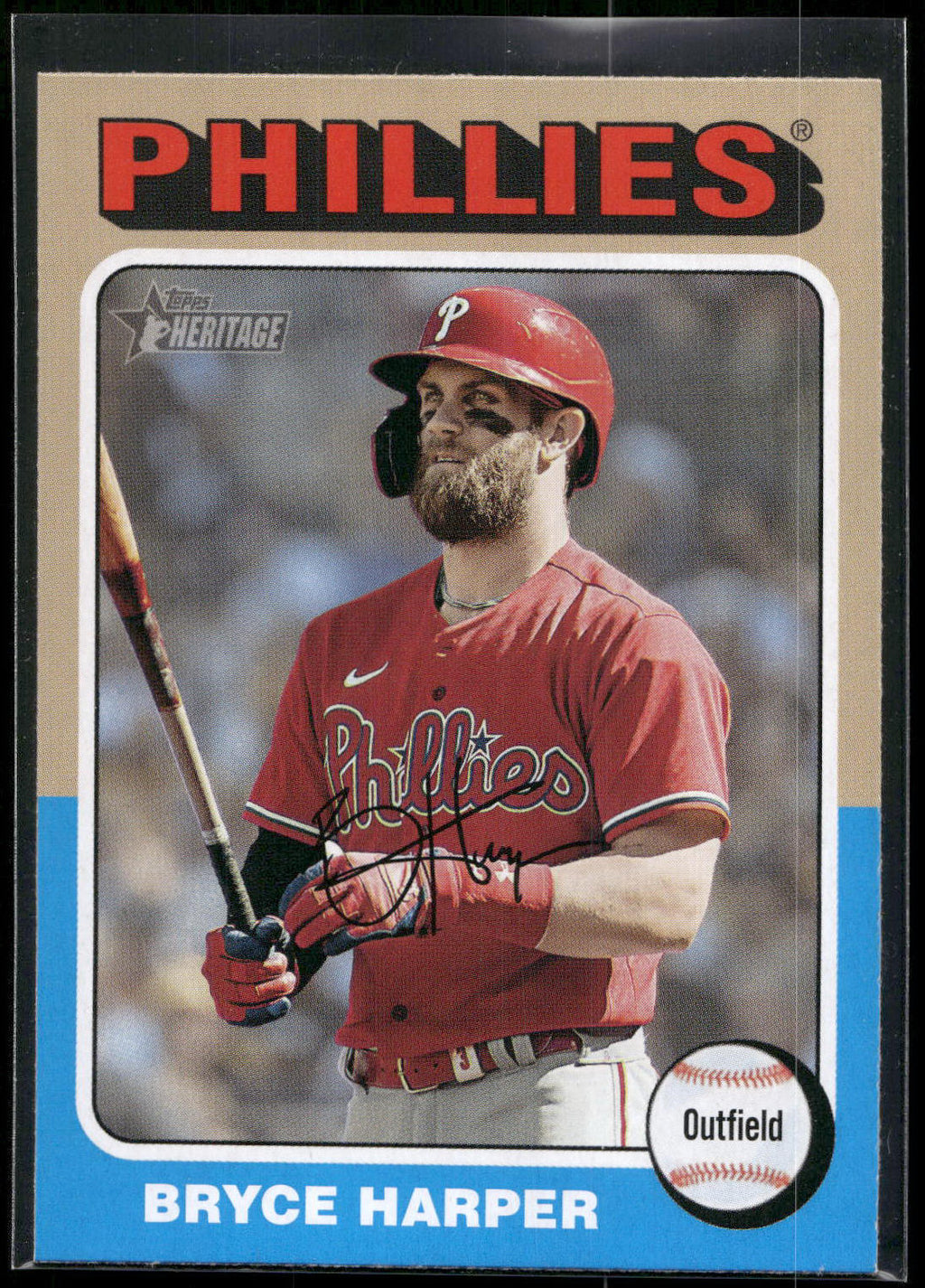 2024 Topps Heritage #405 Bryce Harper
