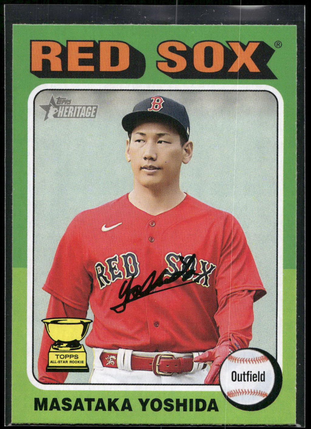 2024 Topps Heritage #292 Masataka Yoshida