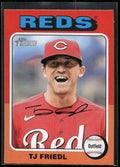 2024 Topps Heritage #336 TJ Friedl
