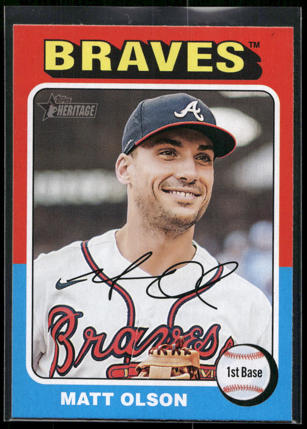 2024 Topps Heritage #440 Matt Olson