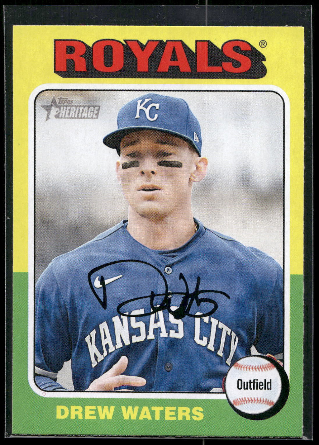2024 Topps Heritage #323 Drew Waters