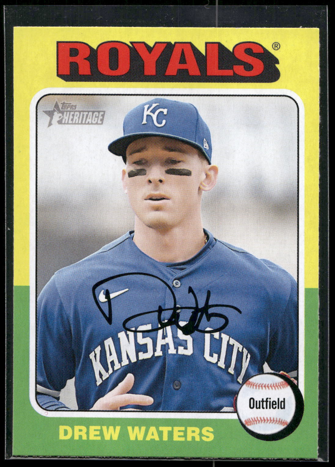 2024 Topps Heritage #323 Drew Waters