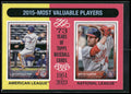 2024 Topps Heritage #208 2015 MVPs (Josh Donaldson / Bryce Harper)