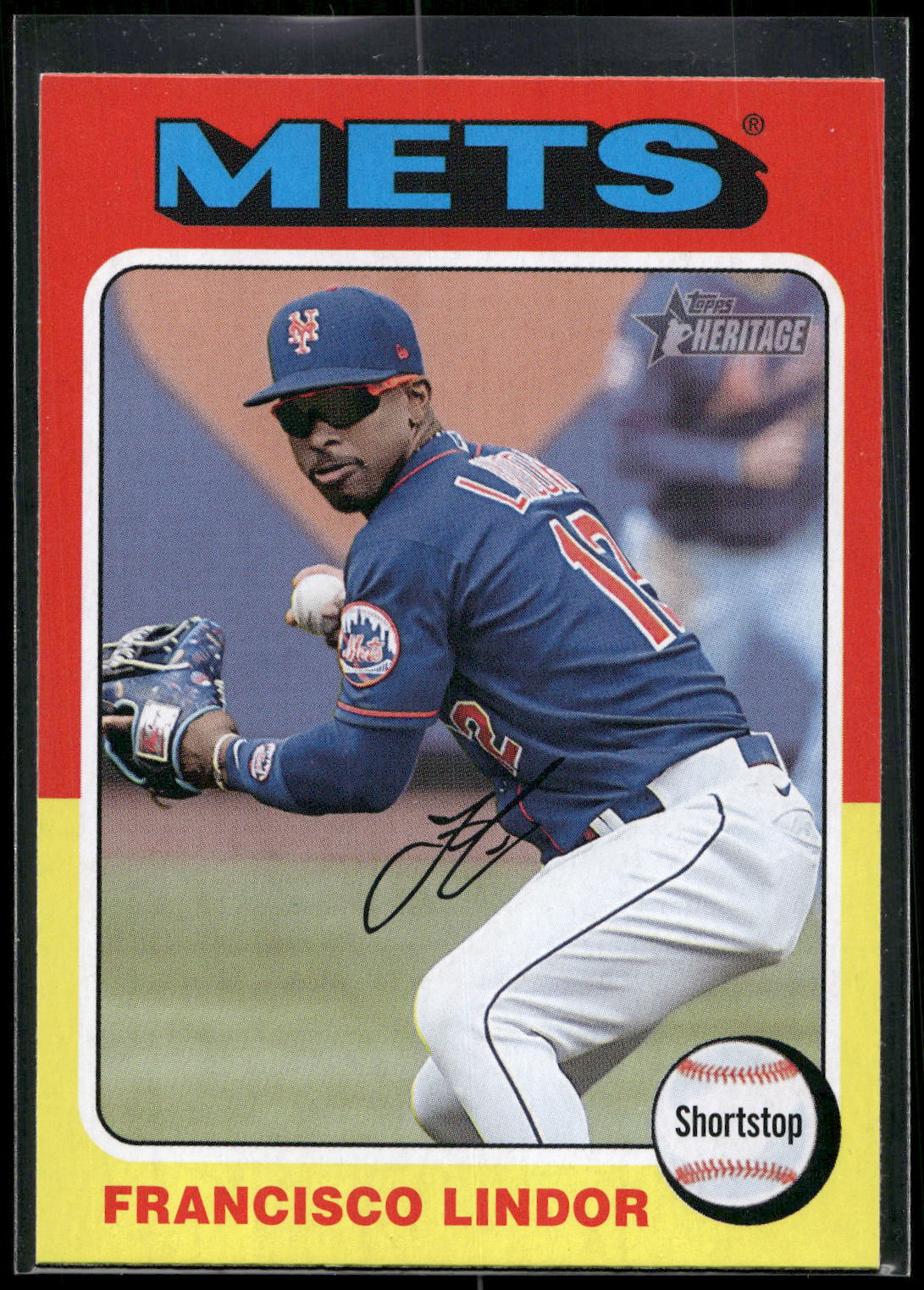 2024 Topps Heritage #117 Francisco Lindor