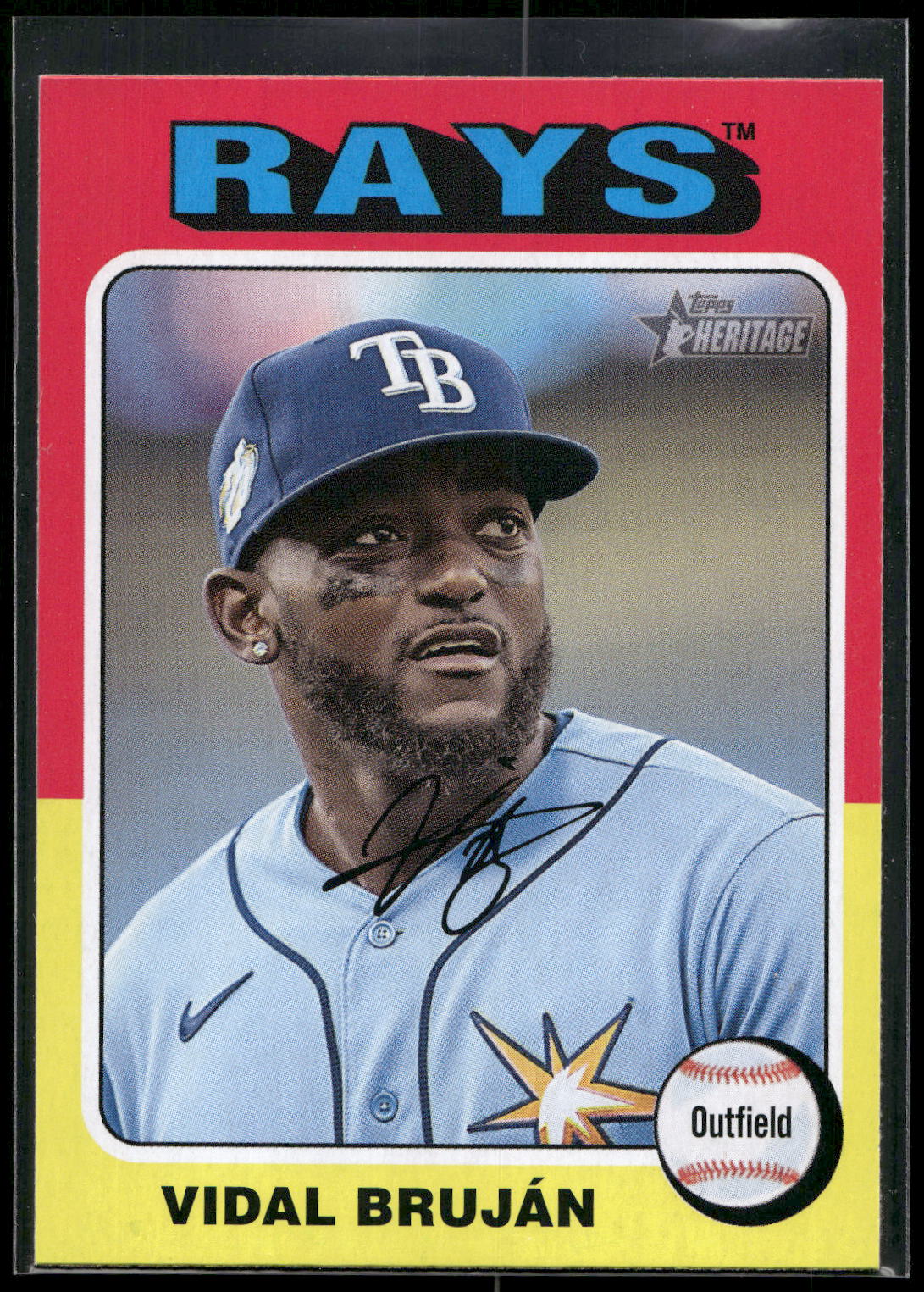 2024 Topps Heritage #215 Vidal Bruján