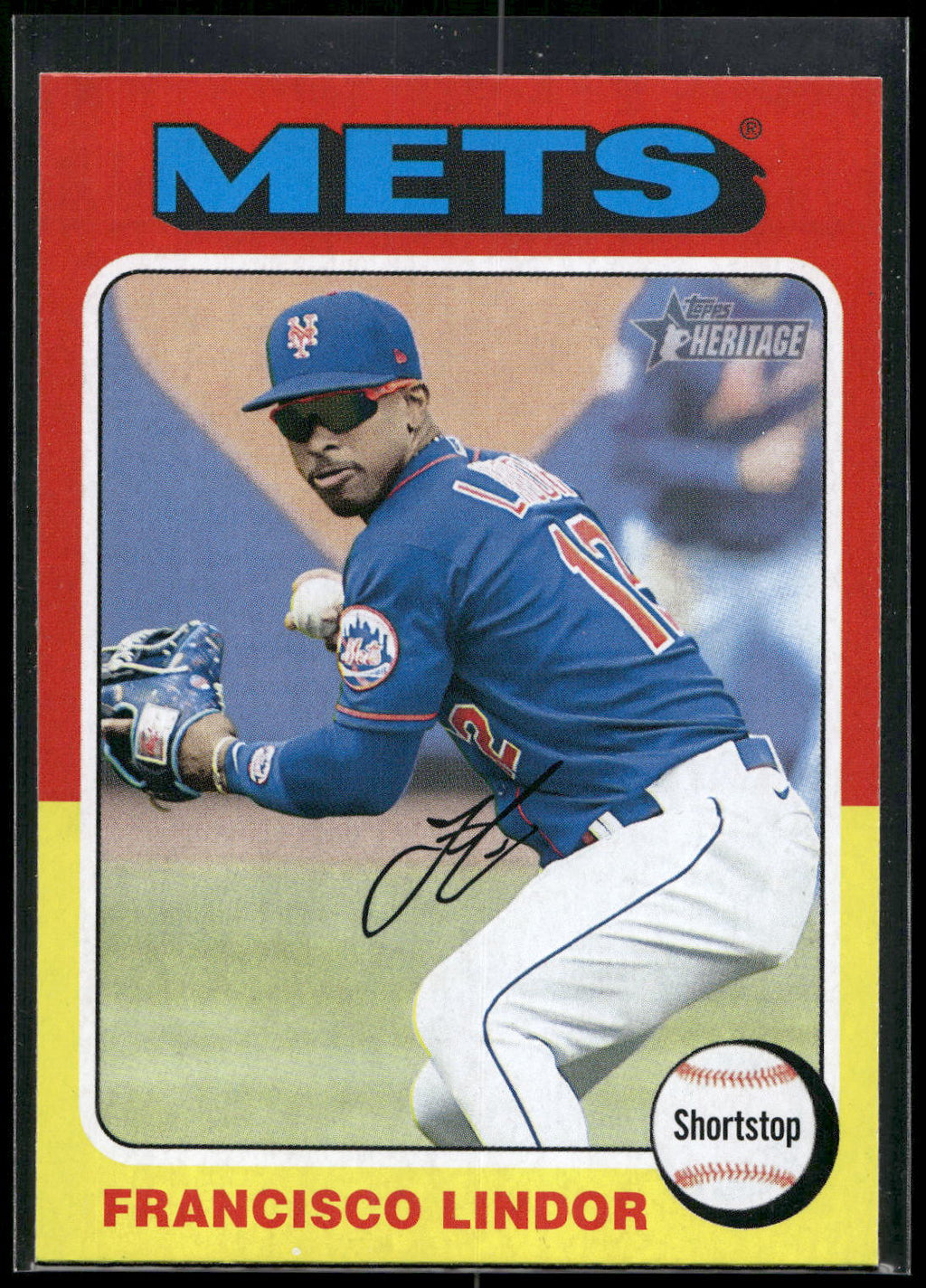 2024 Topps Heritage #117 Francisco Lindor