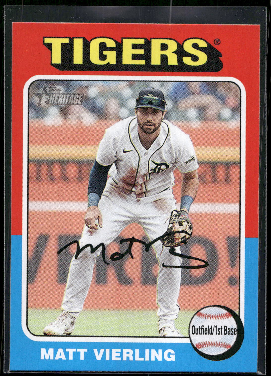 2024 Topps Heritage #231 Matt Vierling