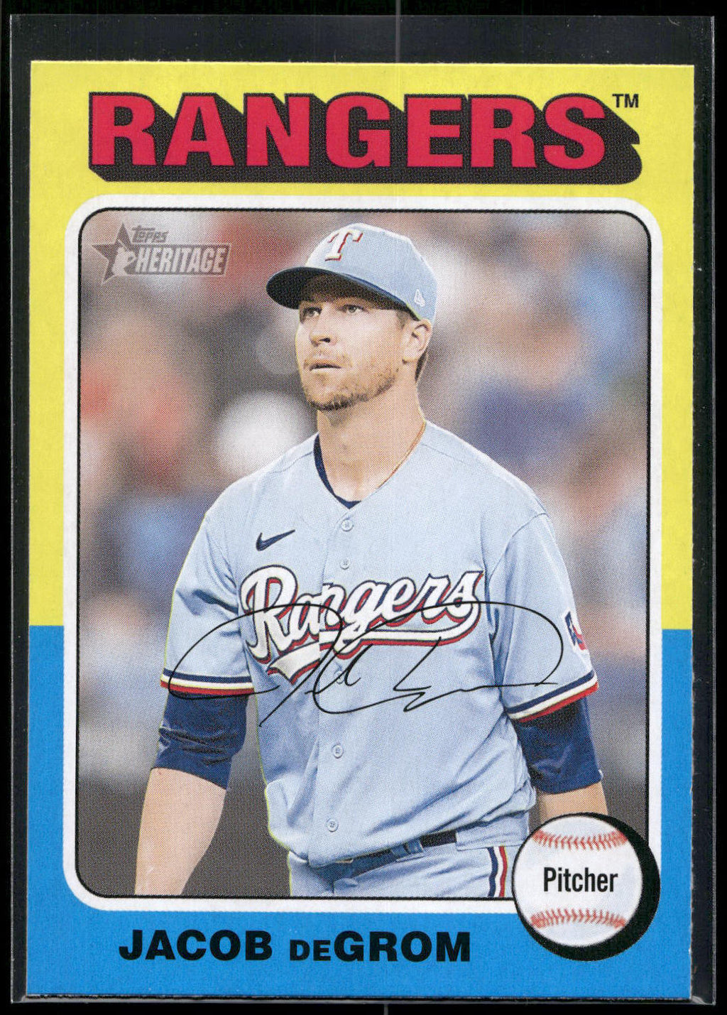 2024 Topps Heritage #355 Jacob deGrom