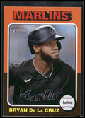 2024 Topps Heritage #483 Bryan De La Cruz