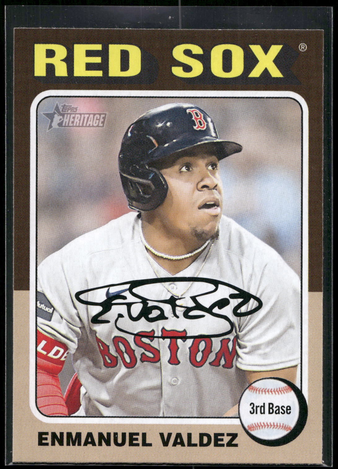 2024 Topps Heritage #288 Enmanuel Valdez
