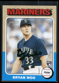 2024 Topps Heritage #245 Bryan Woo