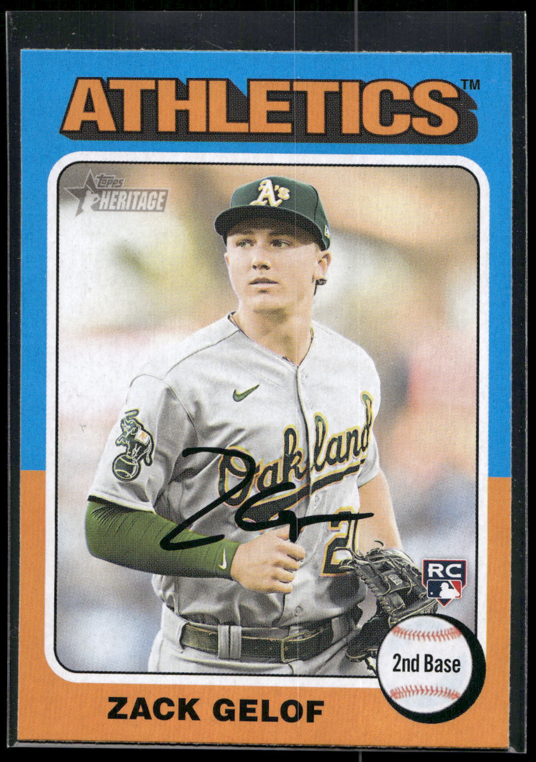 2024 Topps Heritage #346 Zack Gelof