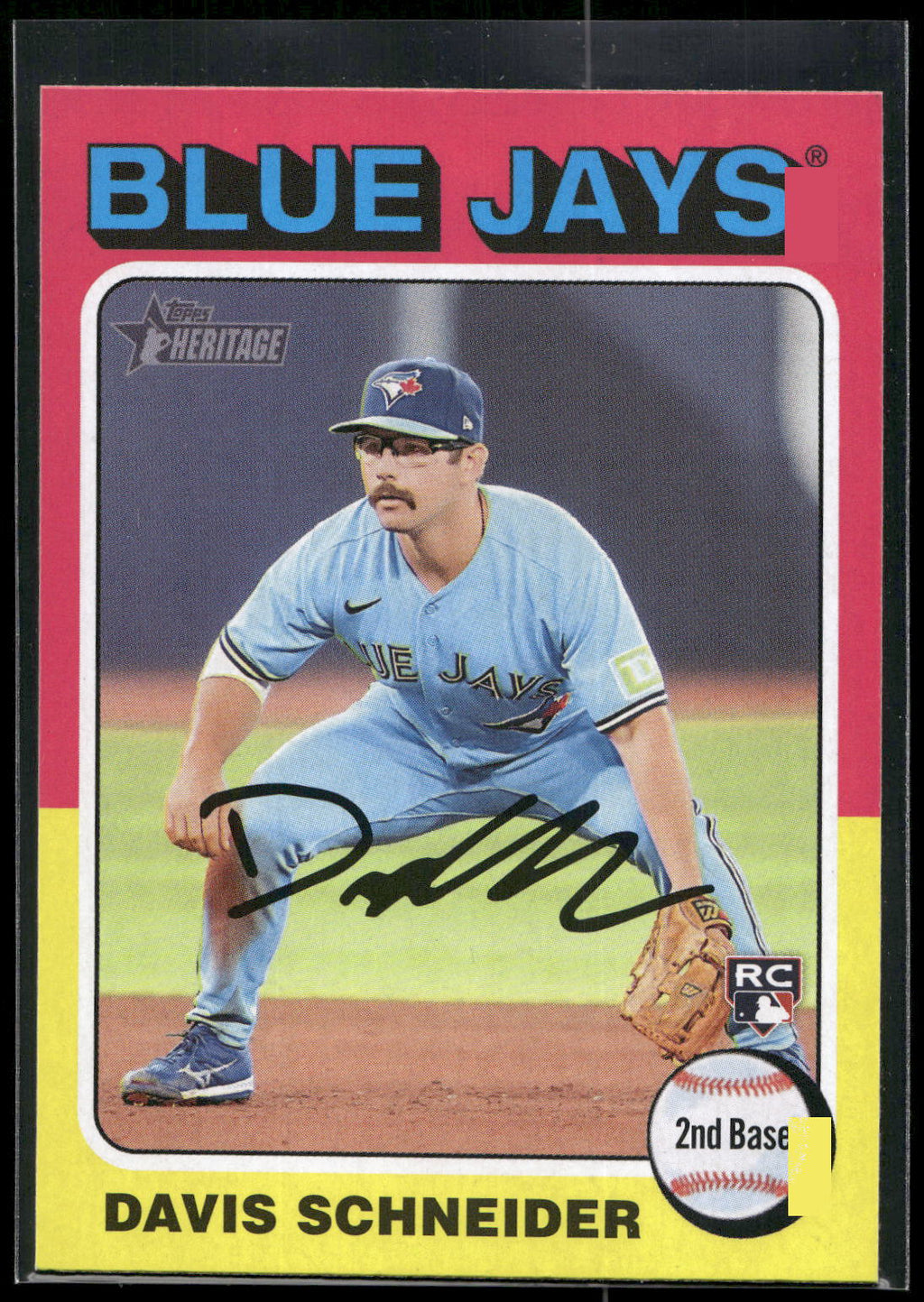 2024 Topps Heritage #425 Davis Schneider