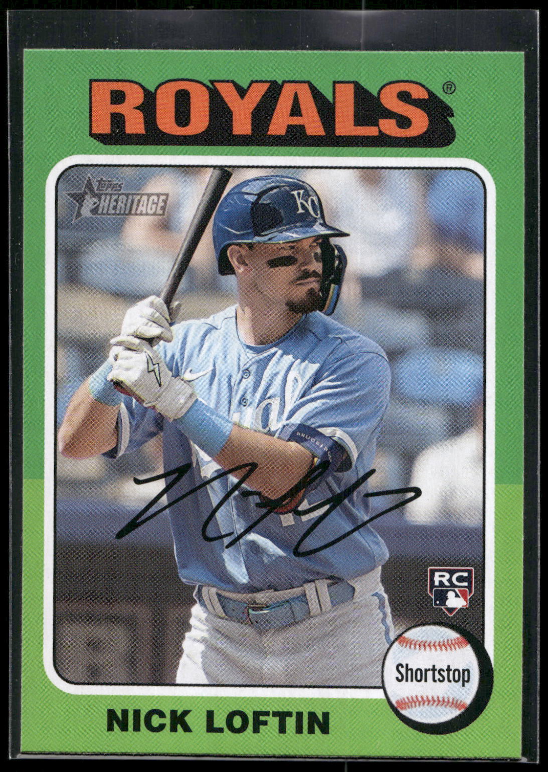 2024 Topps Heritage #482 Nick Loftin